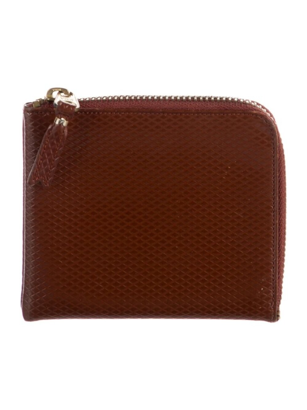 Comme Des Garcons SA3100LG Luxury Group Zip Leather Wallet Brown One Size